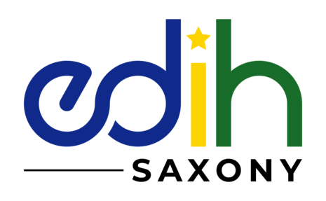 Logo des Konsortiums in blau, gelb, grün und schwarz